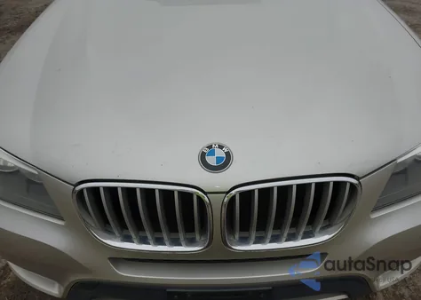 2013 BMW X3 xDrive28I z USA, uszkodzony, nr VIN 5UXWX9C52D0A28522